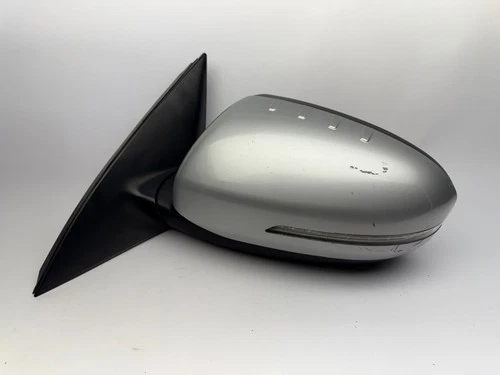 2011-2013 Kia Optima Driver Left Mirror power heated Bright Silver