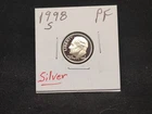 1998 s silver proof roosevelt dime