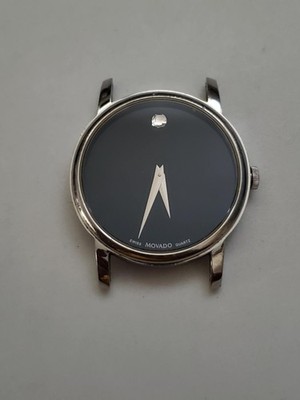 Movado Stainless Steel Museum Watch Working Read