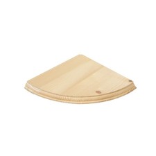 Étagères d'angle flottantes en bois pour salon / 2 tailles/Étagère murale fac...