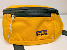 Marsupio vintage Patagonia Nuevo Hip Vault vita imbottita giallo Y2K ottimo
