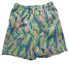 Cabana by Crown Ivy Boys Large Swim Trunks Abstract Print Mesh Lined