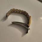 Seiko Two Tone Stainless Steel Watch Band Deployment Clasp — photo 8