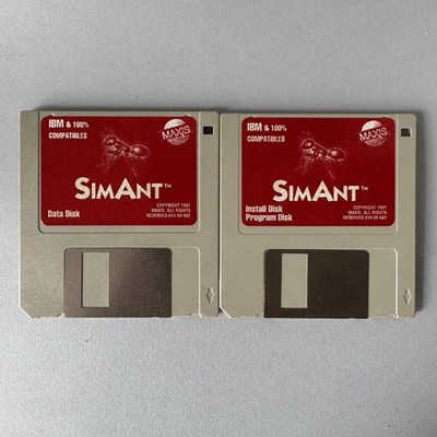 Sim Ant von Maxis Computerspiel für IBM & 100% kompatible 3,5'' Disketten 1991