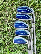 Top Flite Ladies Stainless Full Set 6-7-8-9 And Wedge Graphite Women Flex. RH