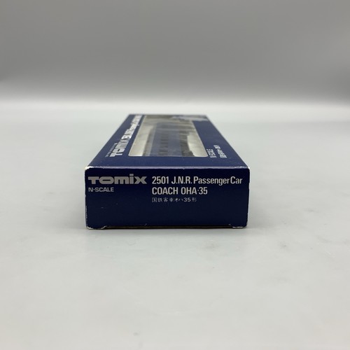 Vintage Tomix 2501 N Scale Passenger Car COACH OHA 35 Blue Tomy Japan RARE - Picture 10 of 21