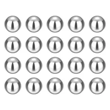 20 Pcs Precision Balls 1-1/4" Diameter G25 Solid Chrome Steel Bearing Balls