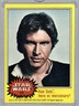 1977 Topps Star Wars Han Solo Harrison Ford Hero or Mercenar