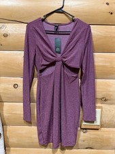 Women's Wild Fable Pink/purple Sparkly Glittery Dress Medium