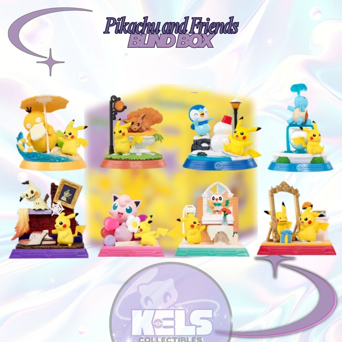 EOF-C44 Pokémon プライム　フィギュア　ピカチュー Funism Funism Pikachu and Friends Collection Figure Pokemon Blind Box | eBay