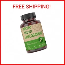 DEVA Vegan Vitamins Glucosamine Tablets, 90-Count Bottle