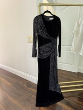 Eliza J Black Long Sleeve Dress