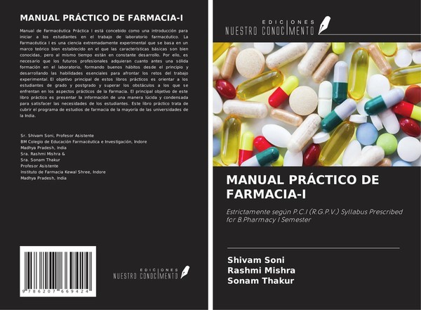Shivam Soni (U. A.) | Manual PrÁCtico DE FARMACIA-I | Taschenbuch | Spanisch-image