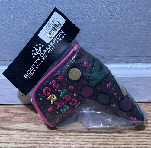 Scotty Cameron Carnival Crown Headcover Mardi Gras 2026 Glowrleans BRAND NEW