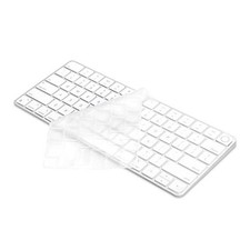 Keyboard Cover Skin for 2024-2021 Apple Magic Keyboard 3 with Touch ID Clear