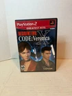 Resident Evil Code: Veronica X (Sony Playstation 2) Video Game - Complete CIB
