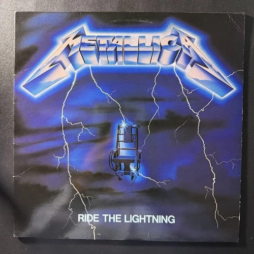 Metallica Ride The Lightning Original 1st Press 1984 Vinyl MRI 769 Misprint EX