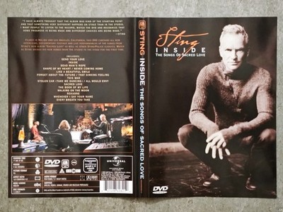 Sting - Inside - The Songs of Sacred Love - DVD neuwertig