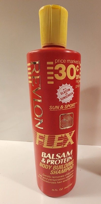 Rare Revlon Flex Shampoo Balsam & Protein Body Building Shampoo Around 12 Oz?