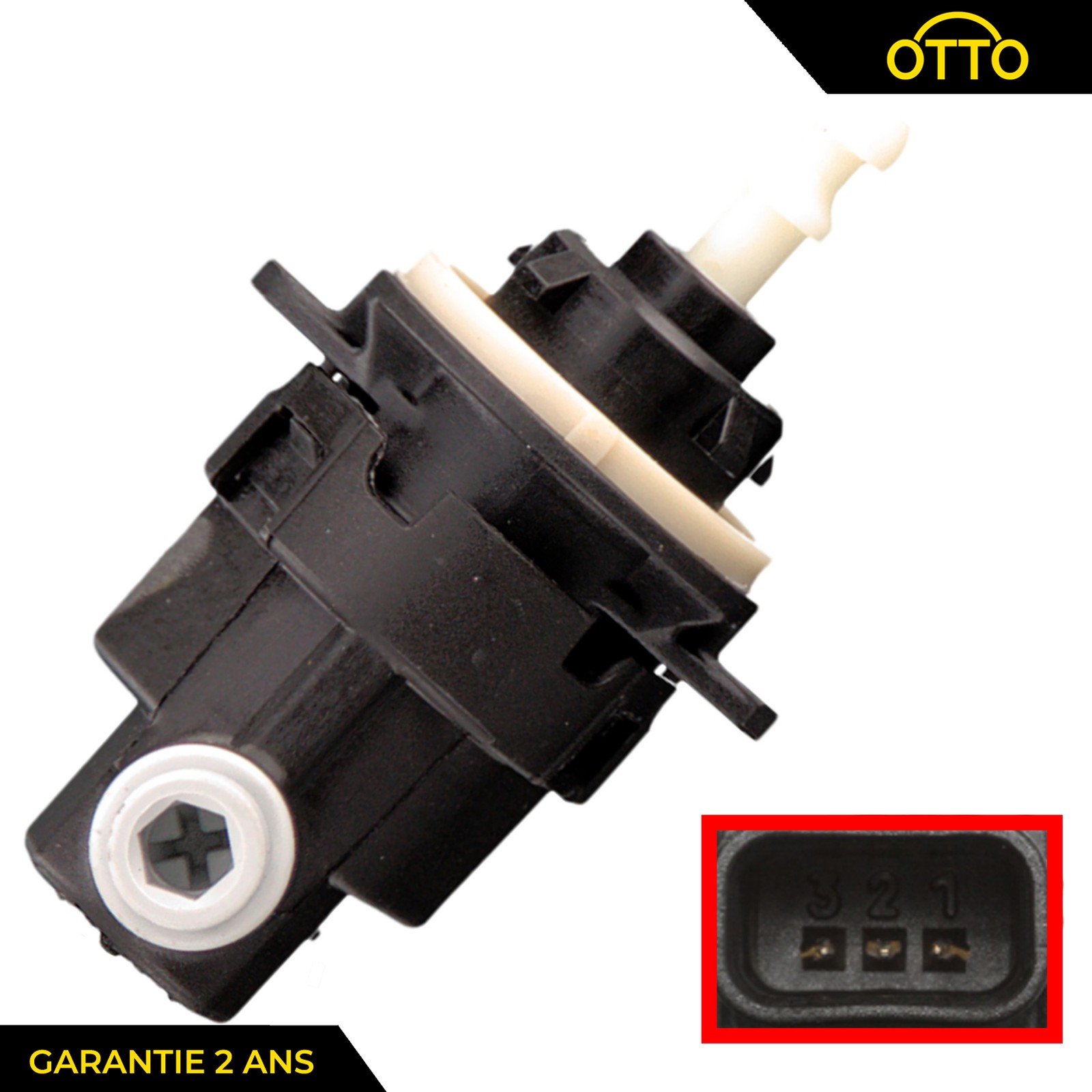 Correcteur de portée lumineuse phare moteur thermique résistant pour 508