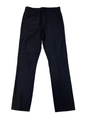 BLK DNM Herren Schwarze Woll- Businesshose 9, Größe 48 US 32 NWT