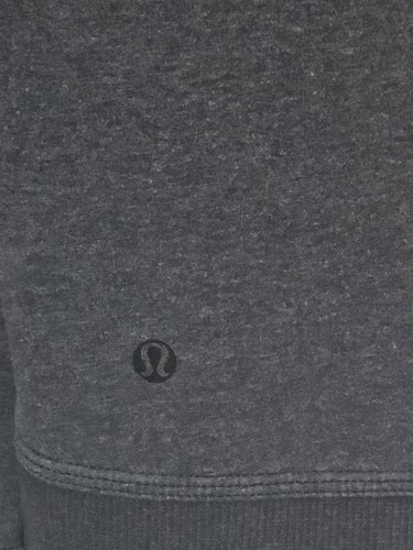 Sudadera Lululemon cuello embudo para mujer talla 6 gris bolsillos súper suaves - Imagen 3 de 3