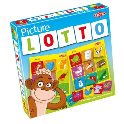 Tactic Picture Lotto Card Game Game of chance (US IMPORT)