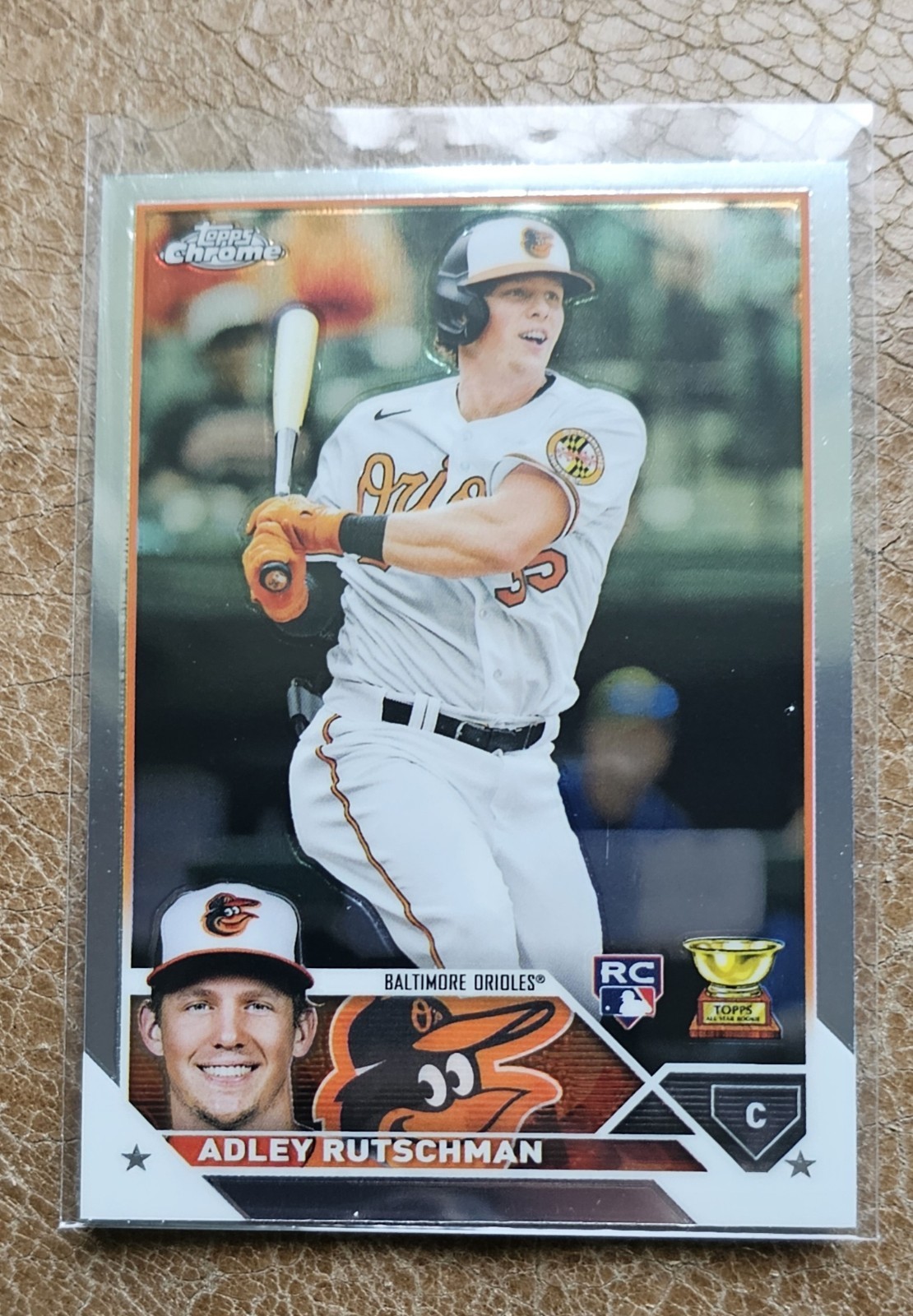 2023 Topps Chrome #1 Adley Rutschman Orioles RC Rookie