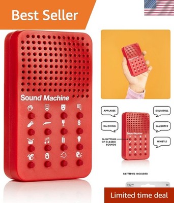Classic Sound Machine   Portable Prank Toy & Novelty Sound Effects Machine wi...