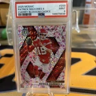 2025 Panini Mosaic Choice Patrick Mahomes Cherry Blossom /20 PSA 9 RARE