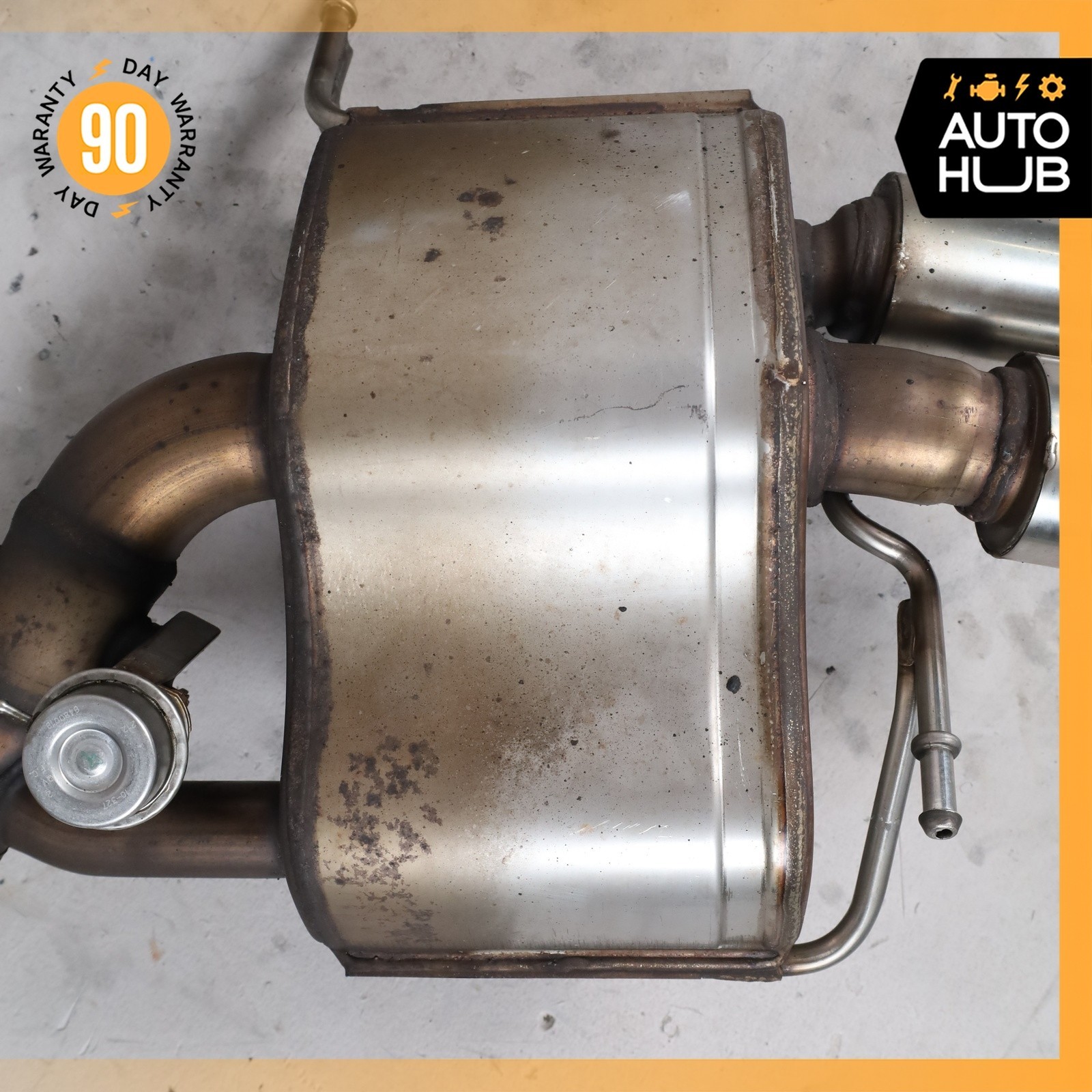 Maserati GranTurismo 4.7L Base Exhaust Mufflers Tips Left & Right Set OEM 58k