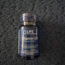 Vitamin D3, 125 mcg 5000 IU , 60 softgels