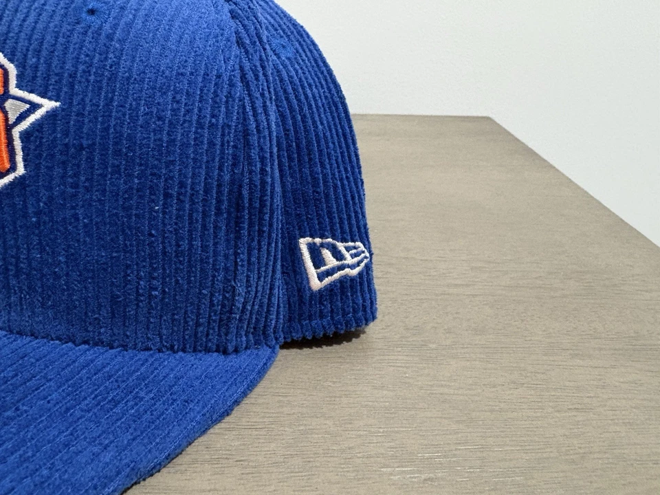 New Era New York Knicks Fitted Hat Corduroy 7 1/2 59Fifty - Image 4 of 4