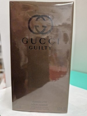 GUCCI GUILTY ABSOLUTE AFTER SHAVE LOTION 90 ML ORIGINAL