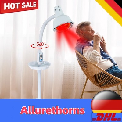 275W Infrarotlampe Rotlicht 360°-Drehung Infrarotlichttherapie 220V Wärme Lampe