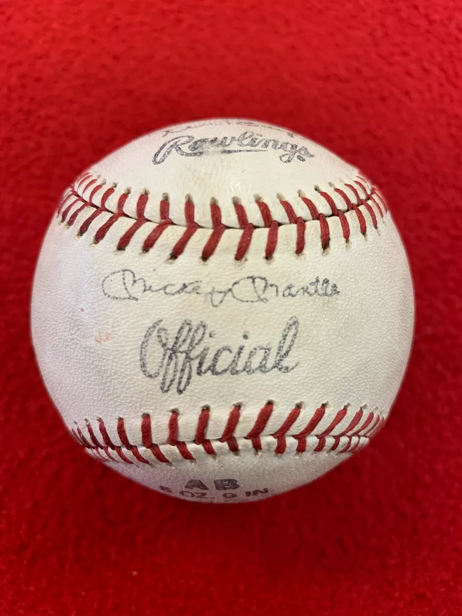 1966 Rawlings Official Mickey Mantle All Star Game Facsimile