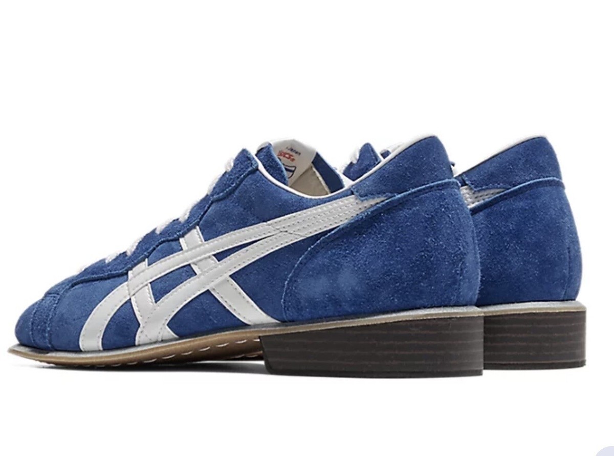 ASICS Weight Lifting Shoes 1163A006 Men's size US4.5-10 Blue ASICS Weight Lifting Shoes 1163A006 Men's size US4.5-10 Blue
