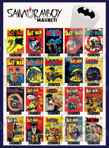 Batman Calamite/ Magneti / Poster/ Foto / Vintage / 80s 90s/Cartoons / Fumetti - Bild 1 von 4