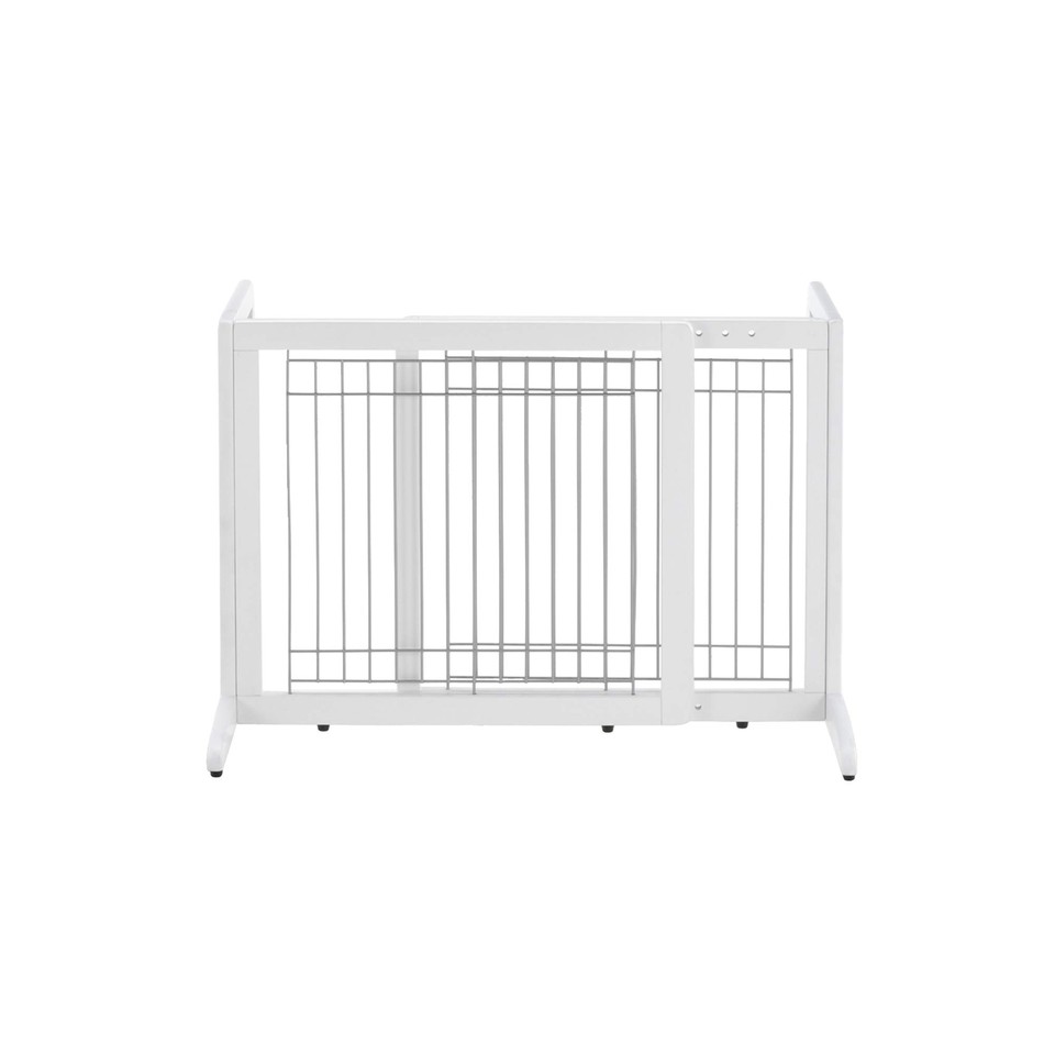 Richell Freestanding Pet Gate Small Origami White eBay
