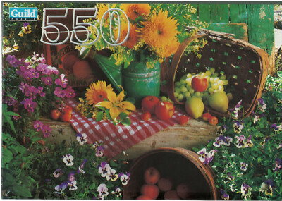 GARDEN HARVEST JIGSAW PUZZLE 550 PIECES NEW