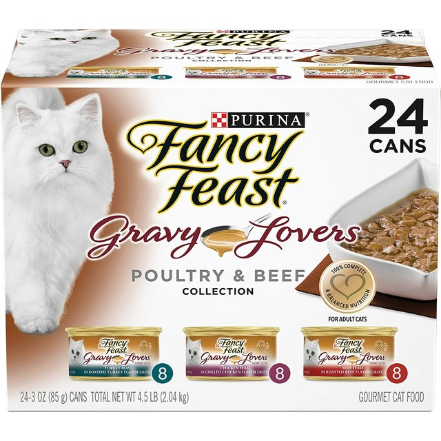 wet cat food gravy only