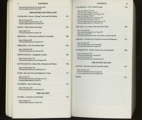 Travel Best U.S. $, Miles, FODOR'S USA Broderbund Edition Paperback Book 879 PP - Picture 6 of 8