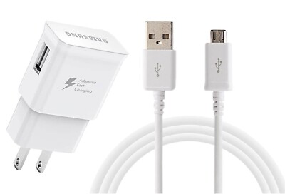 Home Charger OEM USB Cable Power Adapter Cord Wall AC Plug for Cell Phones
