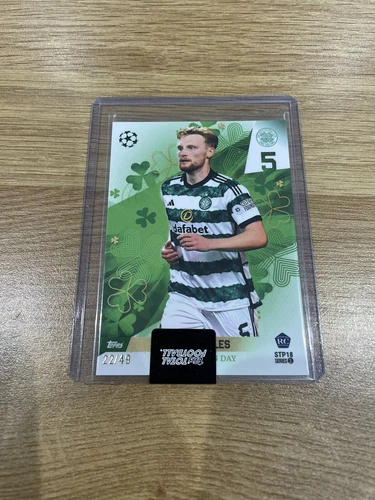 Topps Total Football Liam Scales RC /49 Irish - Celtic Numbered Football Card 