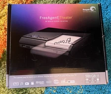 500GB Seagate FreeAgent Theater HD Media Player PC Stream TV ST905004CEA1E1-RK