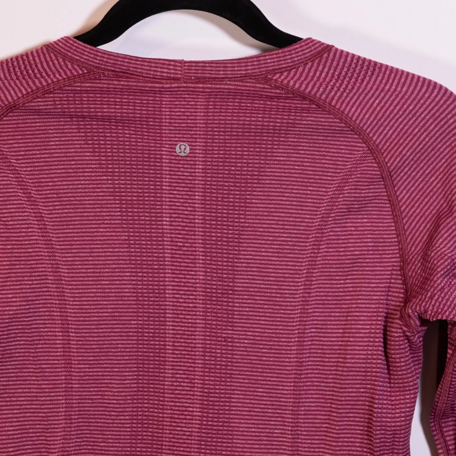 lululemon swiftly tech long sleeve crew neck misty merlot shirt