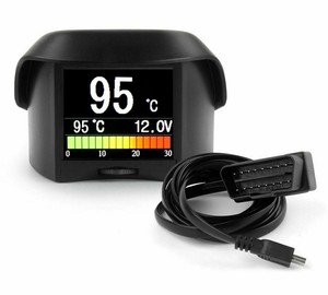 Car Computer Meter Digital Speedometer Fuel Consumption Temperature Obd Scanner Ebay