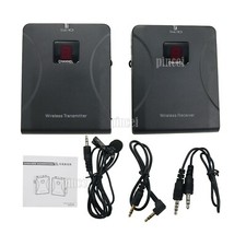 8 Channel UHF Wireless Microphone Lavalier MIC For DSLR Camera Smartphone