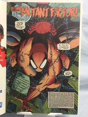 Marvel Comics 1991 Spider-Man #15 What Is…The Mutant Factor?! X