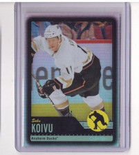 SAKU KOIVU 2012-13 O-PEE-CHEE OPC HOCKEY BLACK RAINBOW PARALLEL SP/100 #77 DUCKS